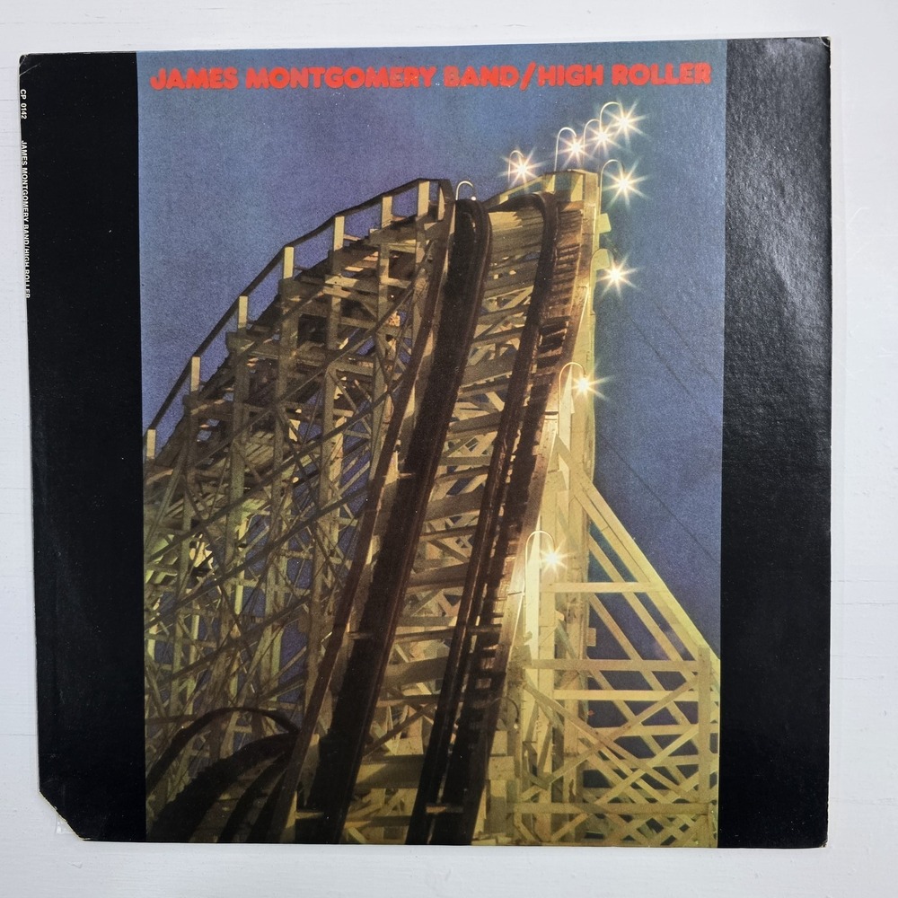 James Montgomery Band - High Roller LP VG/VG+ Blues Rock 1976 Vintage Vinyl